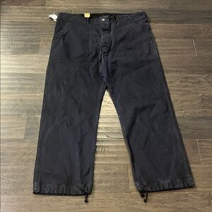 RRL Double RL Ralph Lauren Kerr Utility Pants Corduroy Blue new Mens 40x32